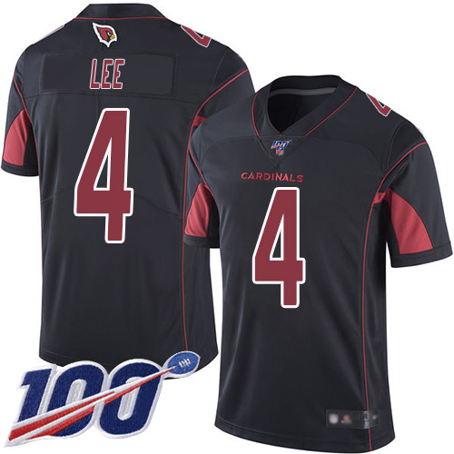 Arizona Cardinals Limited Black Men Andy Lee Jersey NFL Football #4 100th Season Rush Vapor Untouchable->arizona cardinals->NFL Jersey